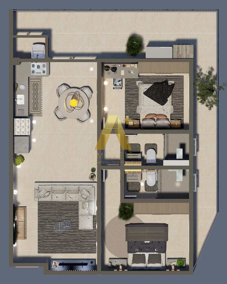 Apartamento à venda com 2 quartos, 78m² - Foto 20