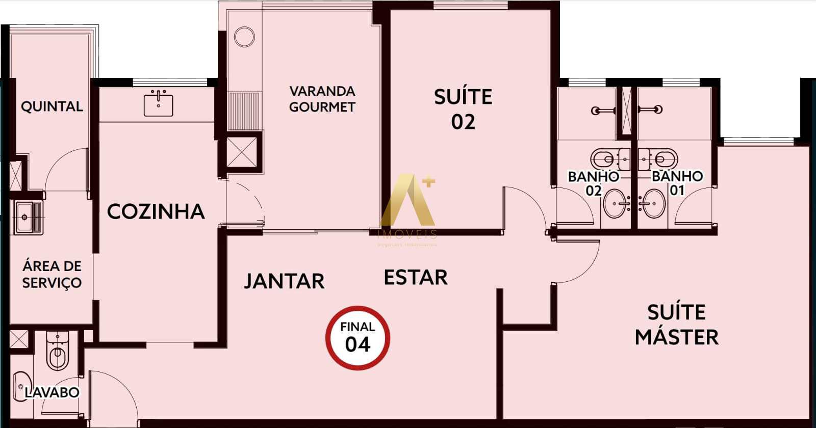 Apartamento à venda com 2 quartos, 87m² - Foto 19