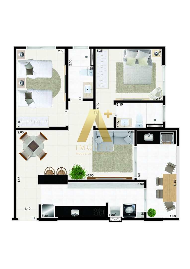 Apartamento à venda com 2 quartos, 71m² - Foto 12