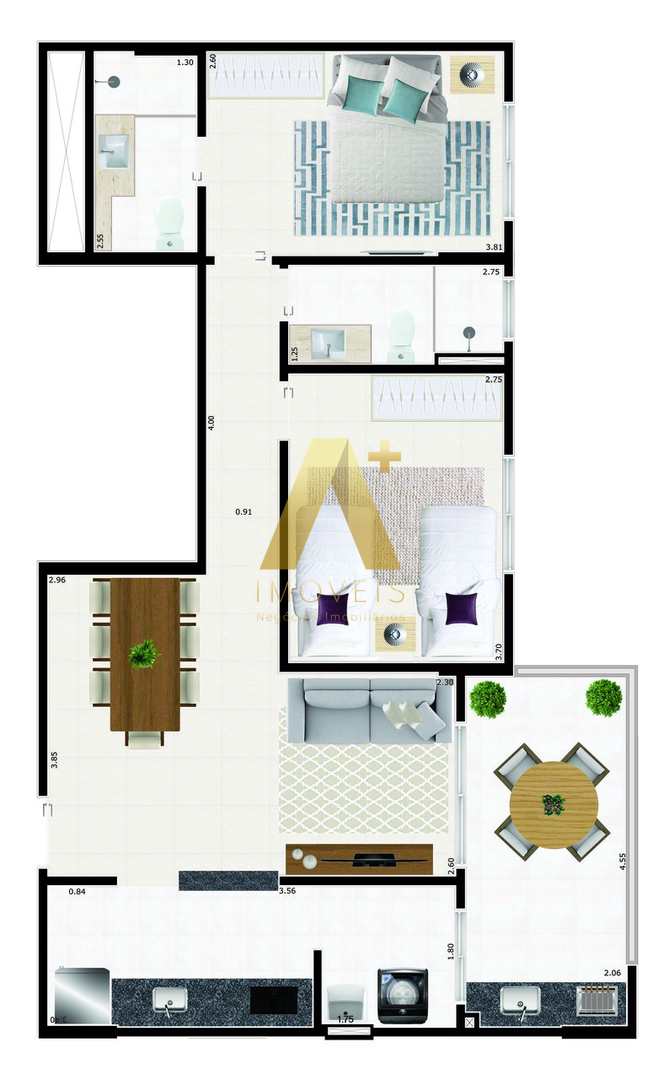 Apartamento à venda com 2 quartos, 76m² - Foto 16