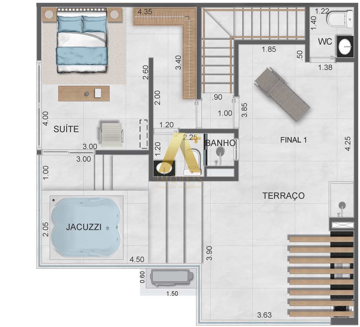 Apartamento à venda com 3 quartos, 150m² - Foto 25