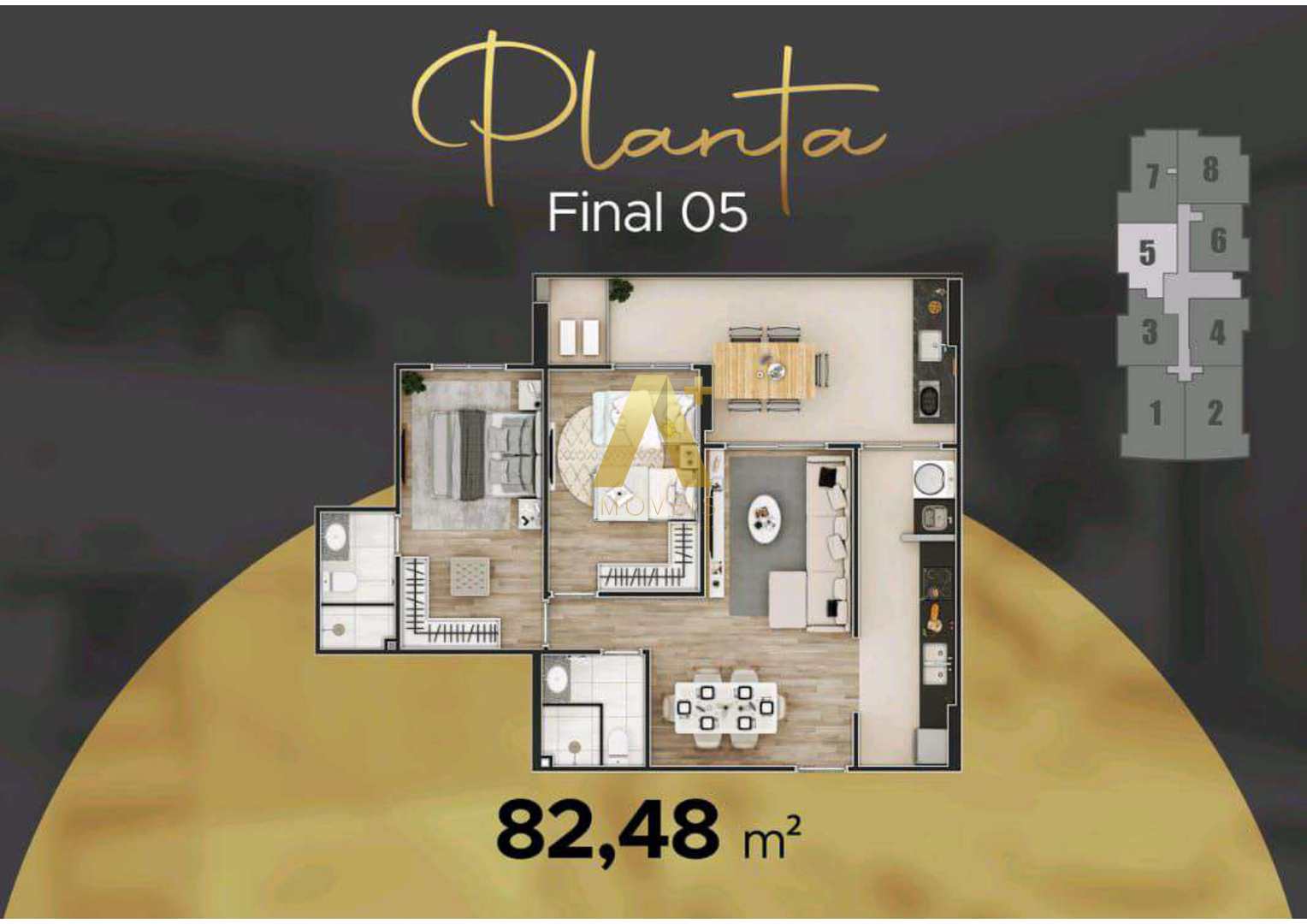 Apartamento à venda com 2 quartos, 82m² - Foto 15