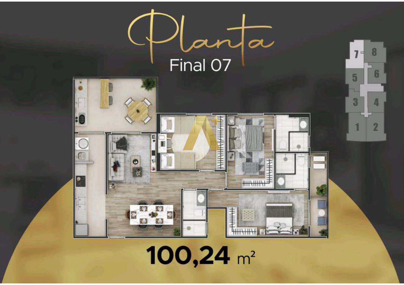 Apartamento à venda com 3 quartos, 100m² - Foto 15