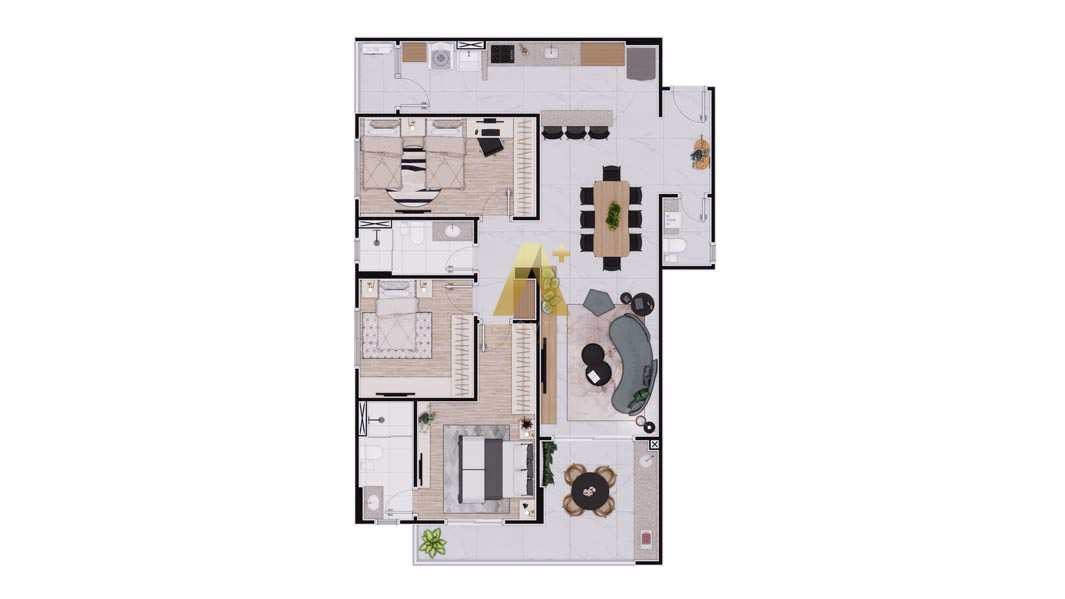 Apartamento à venda com 3 quartos, 111m² - Foto 10