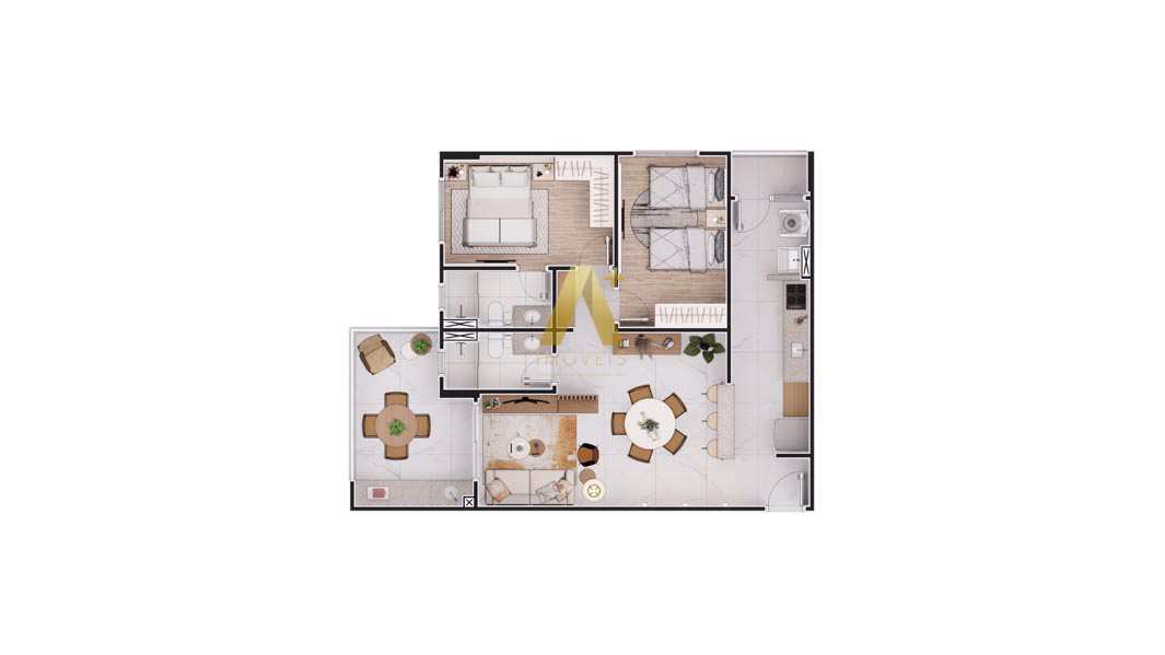 Apartamento à venda com 2 quartos, 83m² - Foto 12