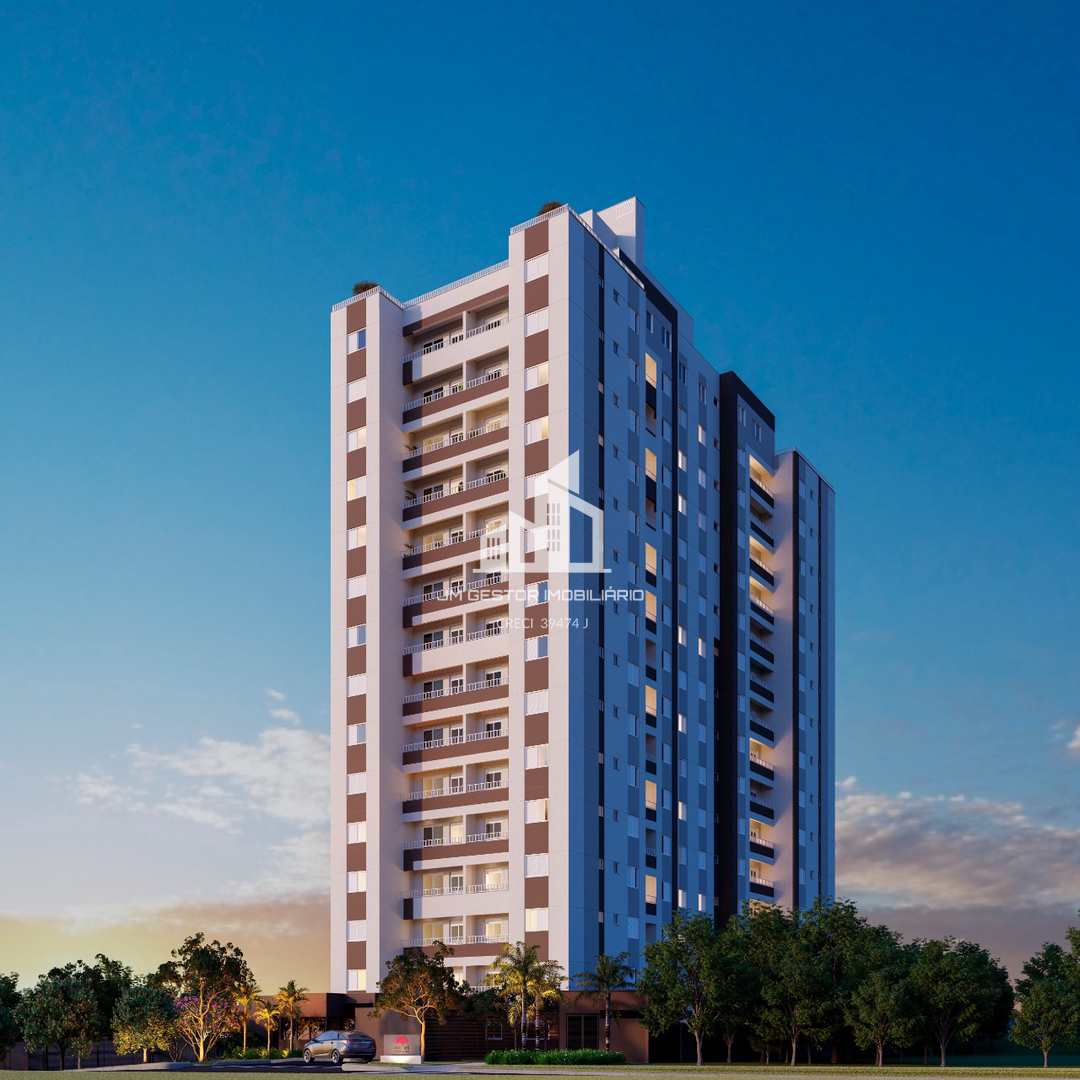Apartamento de  2 dormitórios com plantas de 49,4 a 56,77m², em uma torre, opção de suíte e varanda em todas as unidades. Lazer completo e Rooftop