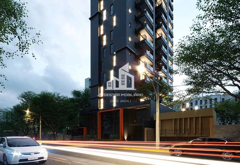 São apartamentos de 56m² a 116m² com 2 ou 3 dormitórios e suíte. Com espaço comercial de 186m² com entrada independente