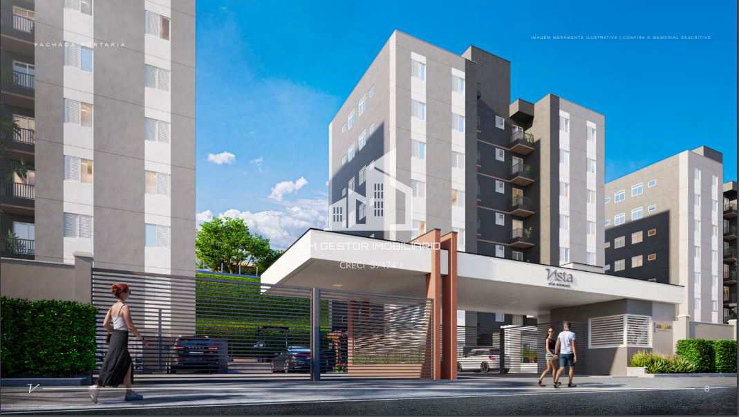 Apartamento 2 dorms, opção de suíte, Parque Jataí, Votorantim - R$ 212 mil