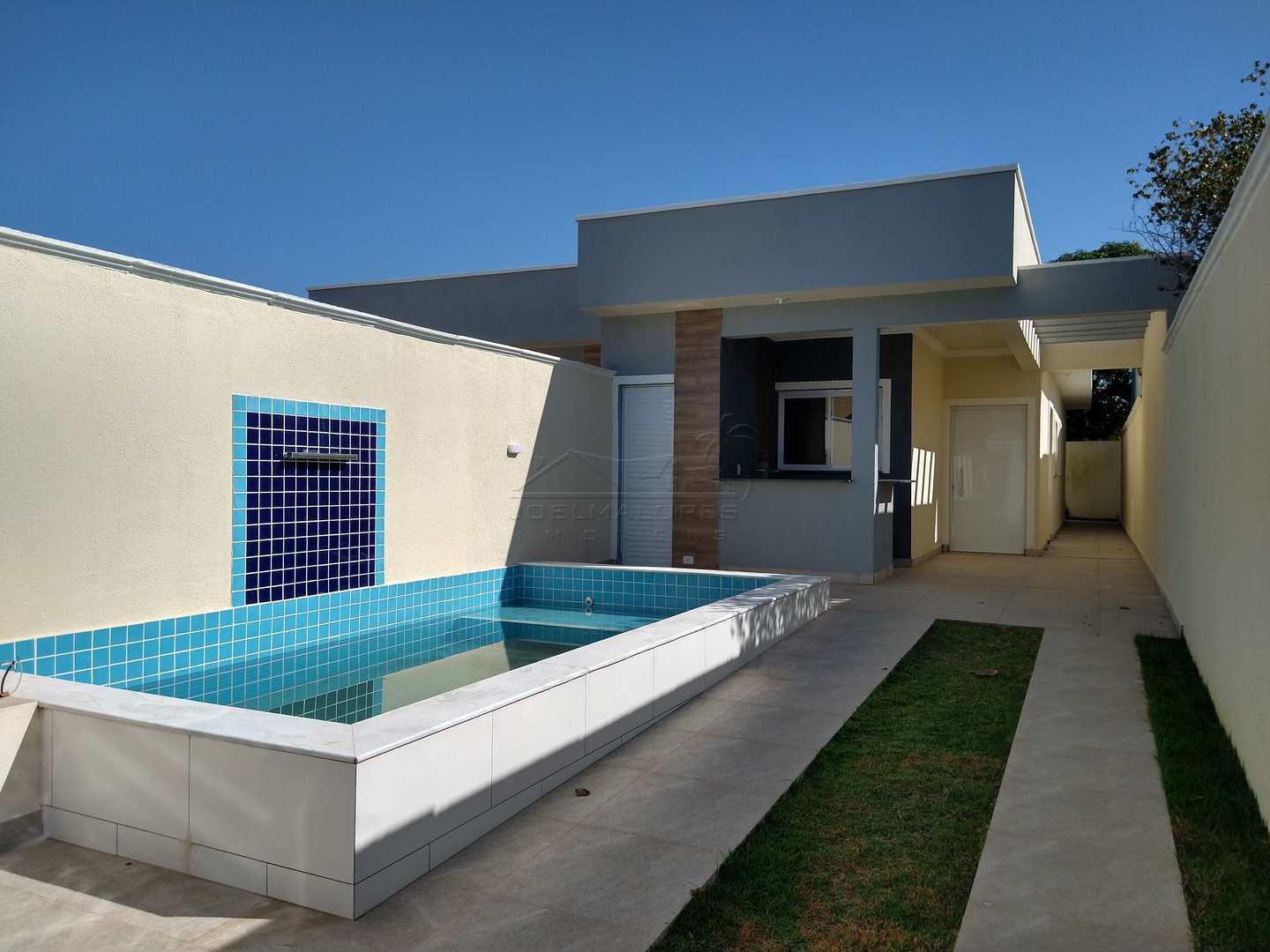 Casa NOVA - Piscina e 3 dorms - Itanhaém - R$ 398 mil, Cod: 869