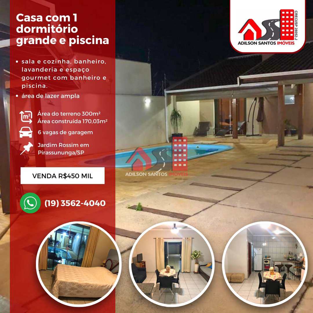 Casa à venda com 1 quarto, 170m² - Foto 1