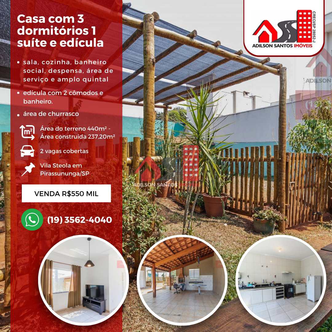 Casa à venda com 3 quartos, 237m² - Foto 1