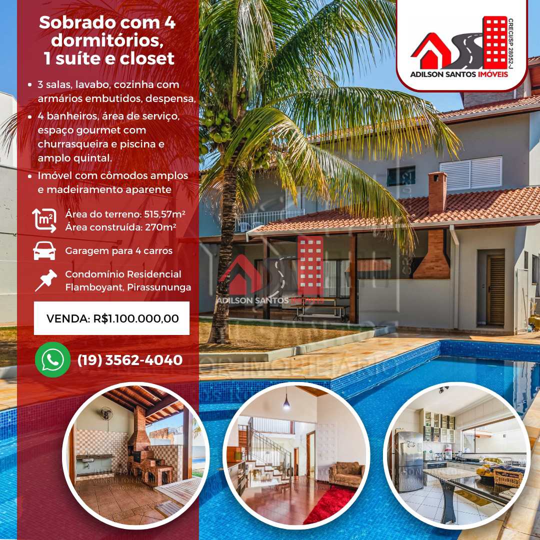 Sobrado à venda com 4 quartos, 515m² - Foto 1