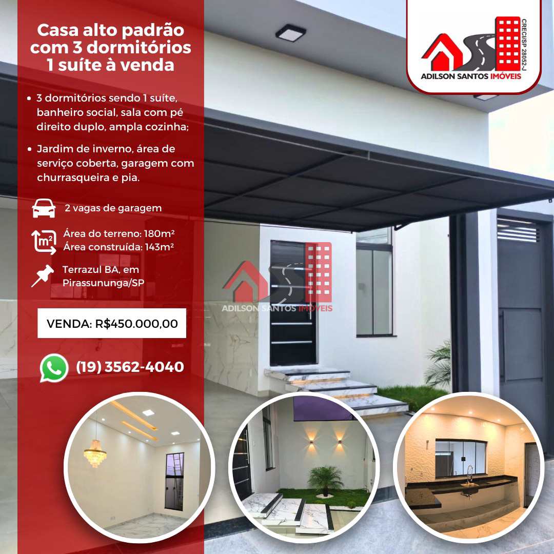 Casa à venda com 3 quartos, 180m² - Foto 1