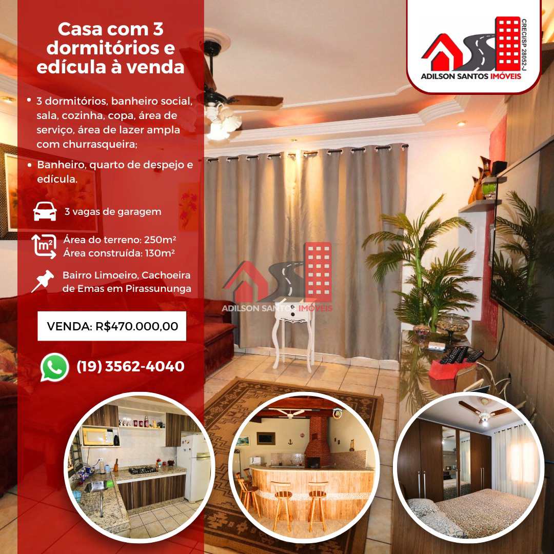 Casa à venda com 3 quartos, 250m² - Foto 1