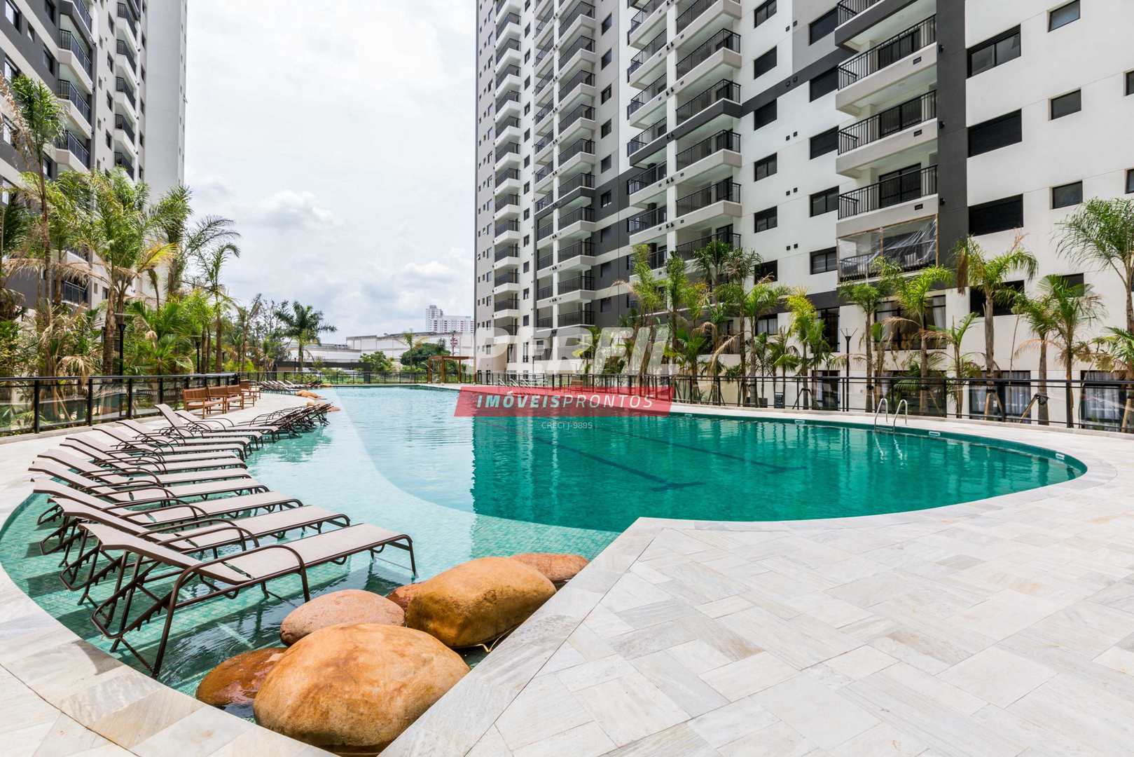 Piscine Home Resort, 40 m² com 1 Dorm. Mobiliado, 1 Vaga