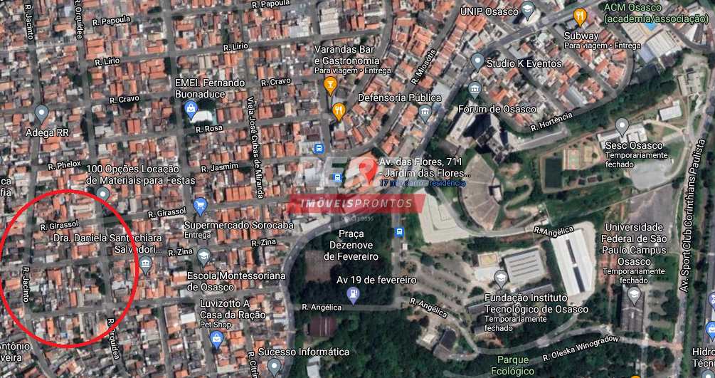Terreno de 334m² Sendo 11 X 30,36 metros, Leve Aclive