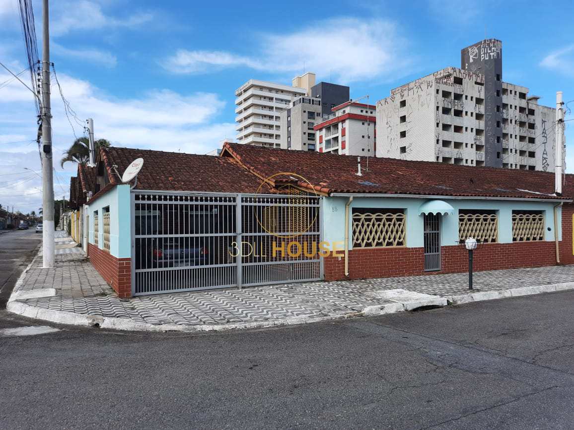 Casa com 3 dorms, Real, Praia Grande - R$ 380 mil, Cod: 343