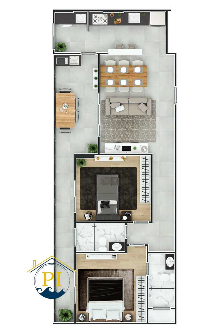 Apartamento à venda com 2 quartos, 88m² - Foto 21