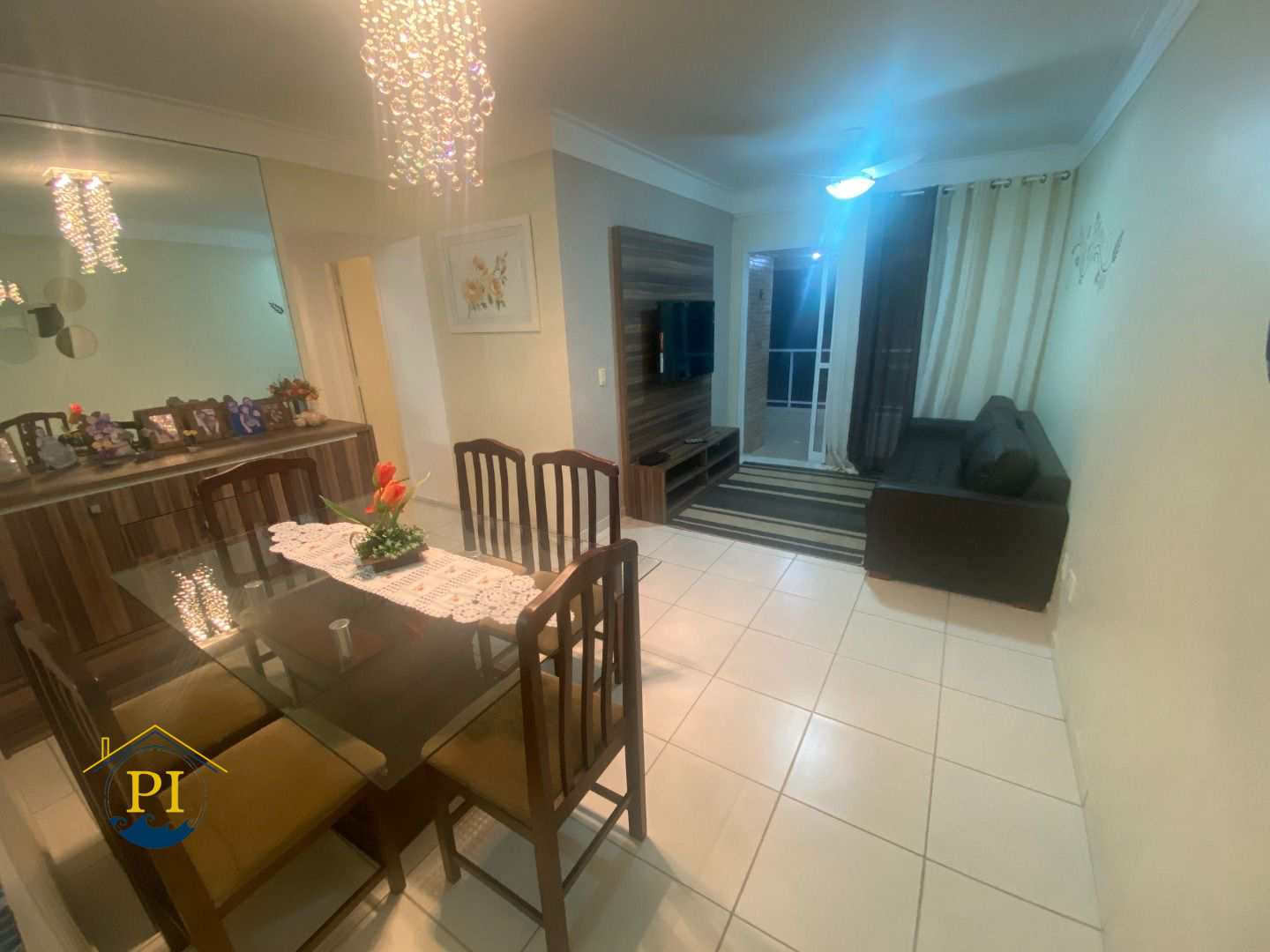 Apartamento com 2 dorms, Mirim, Praia Grande - R$ 565 mil, Cod: 1293