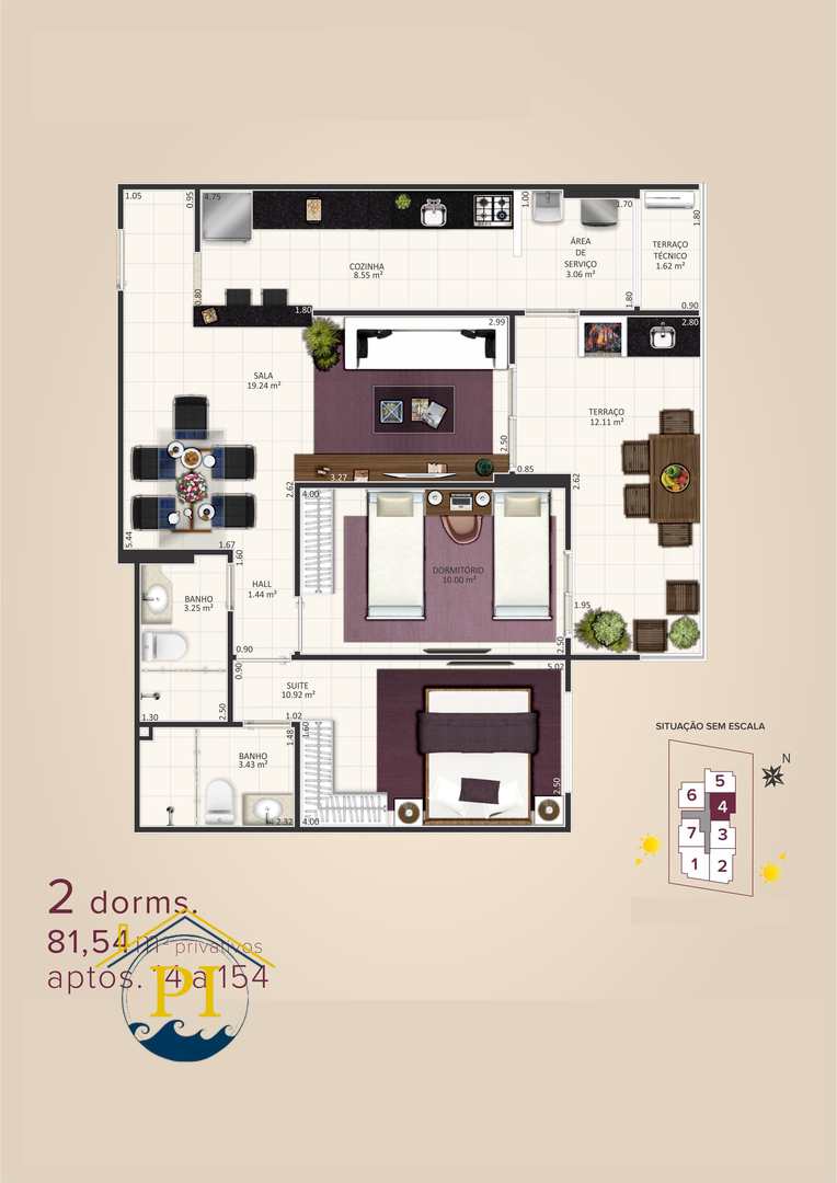 Apartamento à venda com 2 quartos, 81m² - Foto 20