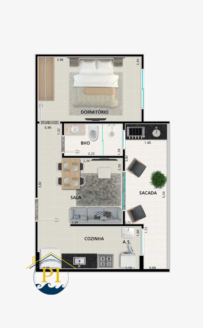 Apartamento à venda com 2 quartos, 71m² - Foto 34