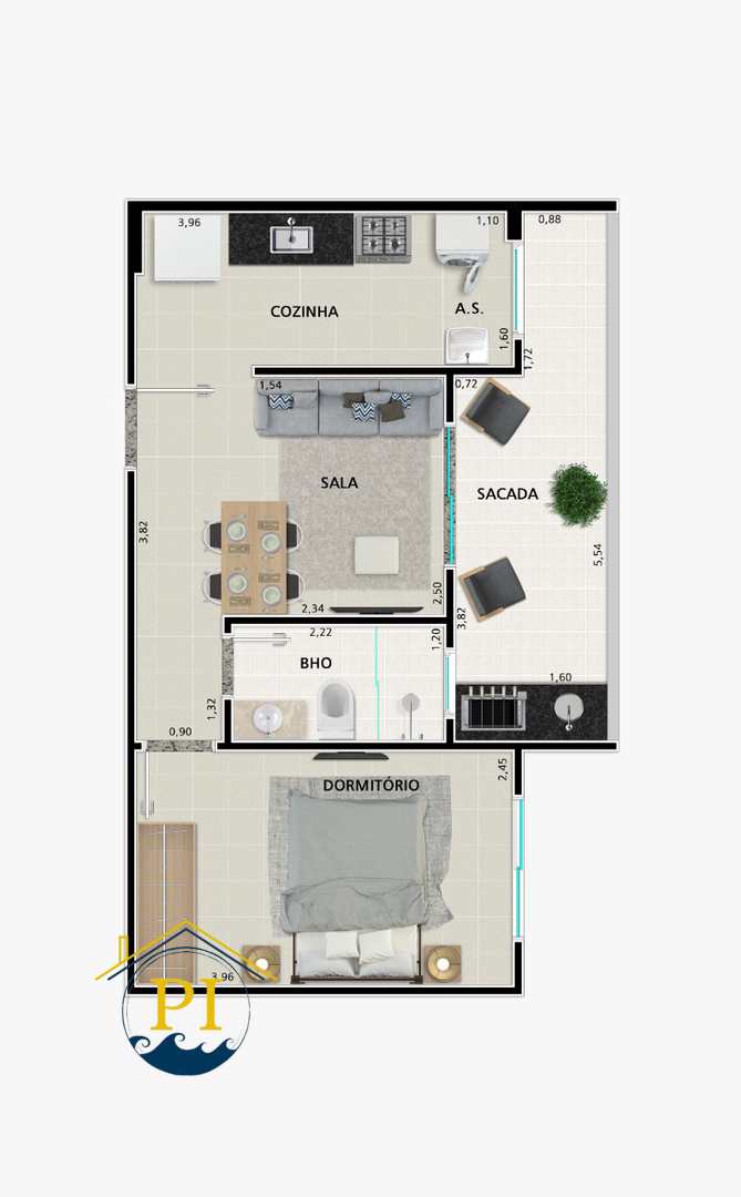 Apartamento à venda com 2 quartos, 71m² - Foto 35