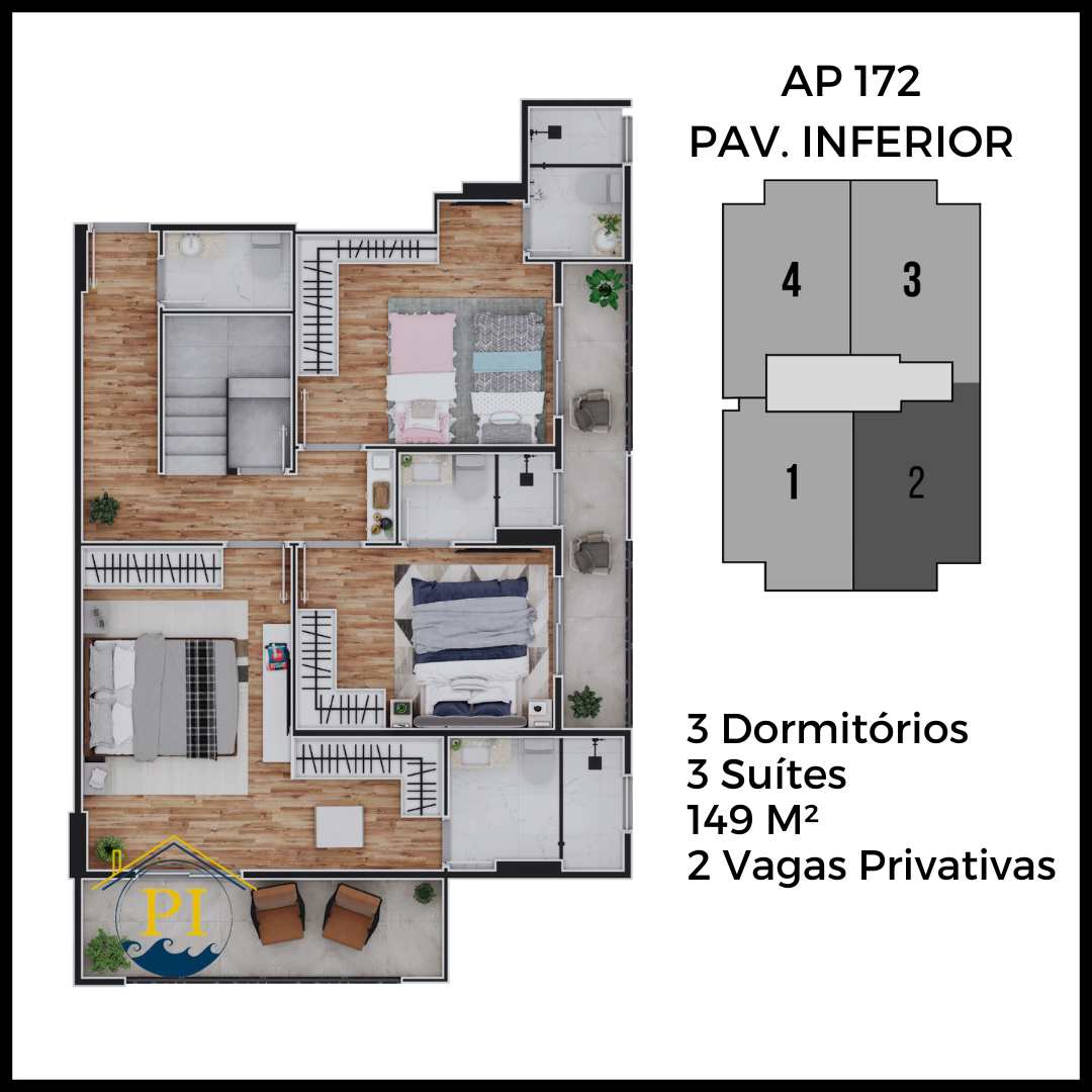 Cobertura à venda com 3 quartos, 149m² - Foto 19