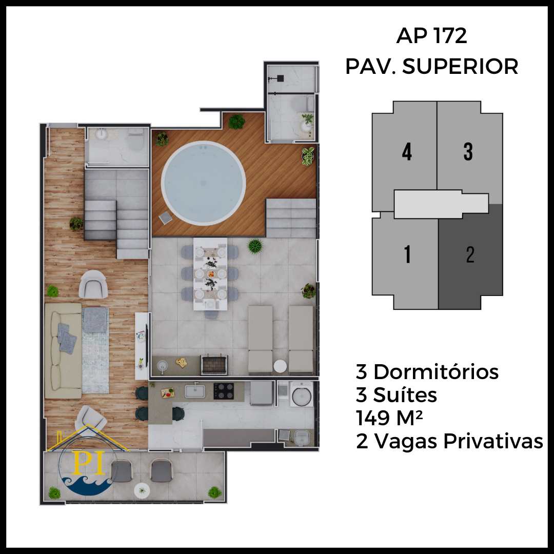 Cobertura à venda com 3 quartos, 149m² - Foto 20