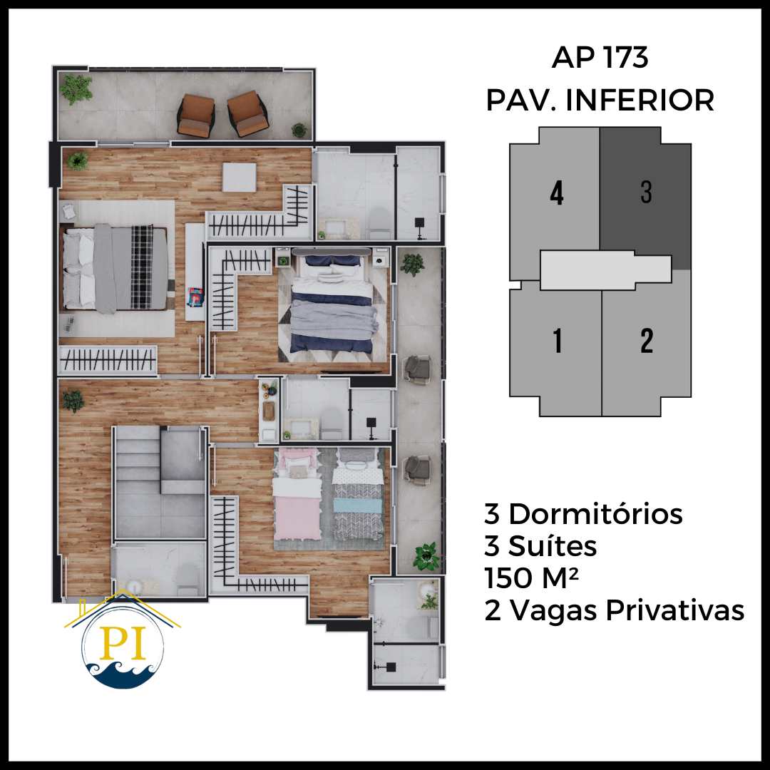 Cobertura à venda com 3 quartos, 150m² - Foto 19