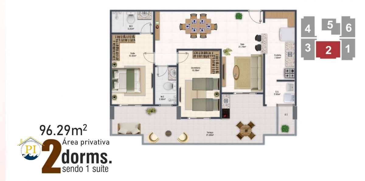 Apartamento à venda com 2 quartos, 65m² - Foto 15