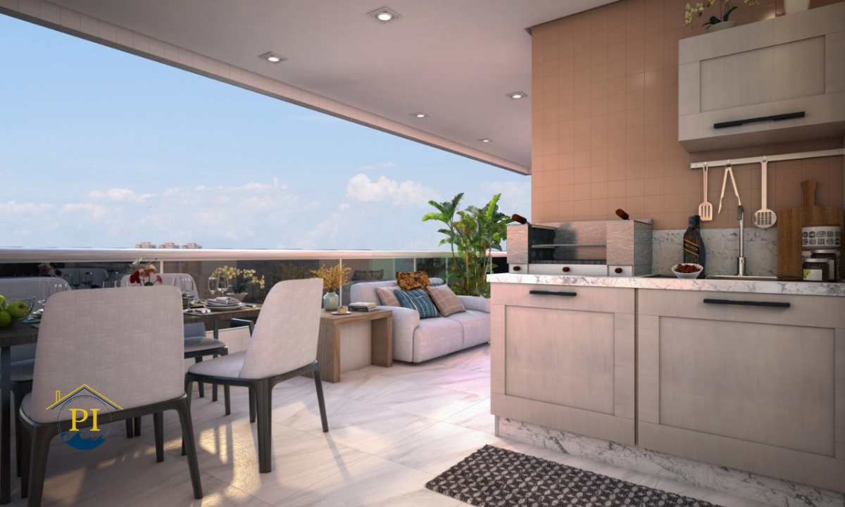 Apartamento com 2 dorms, Ocian, Praia Grande - R$ 581 mil, Cod: 2804