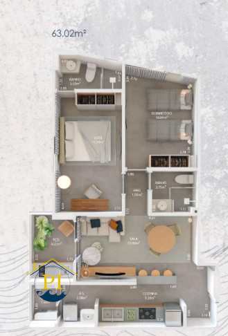 Apartamento à venda com 2 quartos, 98m² - Foto 14