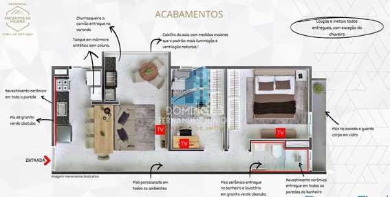 Apartamento à venda com 2 quartos, 50m² - Foto 14