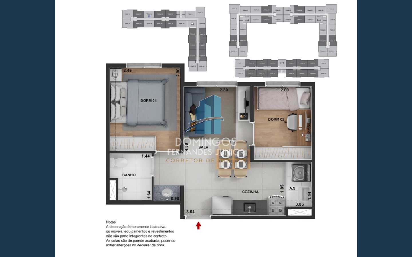 Apartamento à venda com 2 quartos, 35m² - Foto 20