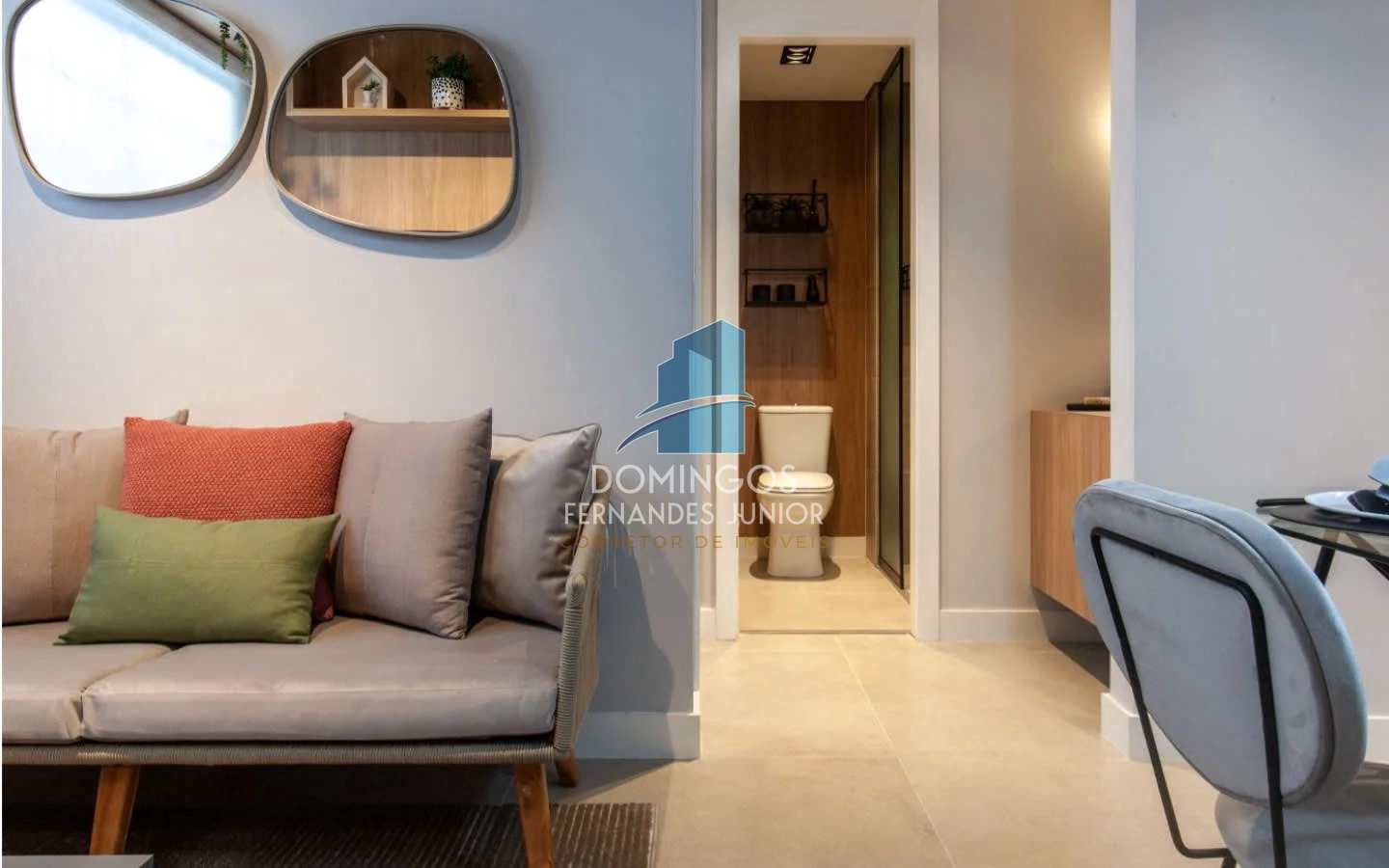 Apartamento à venda com 2 quartos, 37m² - Foto 3