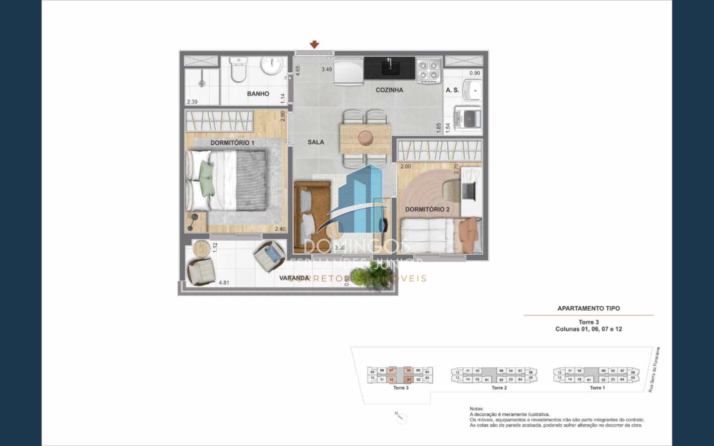 Apartamento à venda com 2 quartos, 33m² - Foto 16