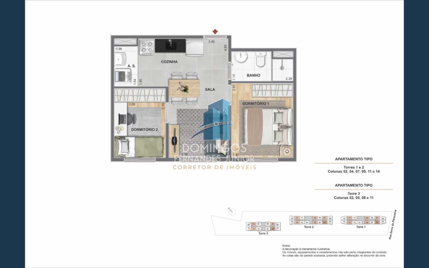 Apartamento à venda com 2 quartos, 33m² - Foto 17