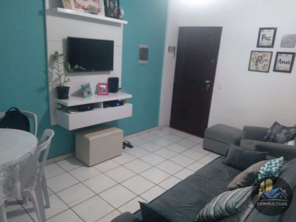 Apartamento com 1 dorm, Vila São Jorge, São Vicente - R$ 165 mil, Cod: 10600