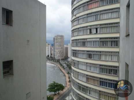 Apartamento com 3 dorms, Centro, São Vicente - R$ 403 mil, Cod: 9479