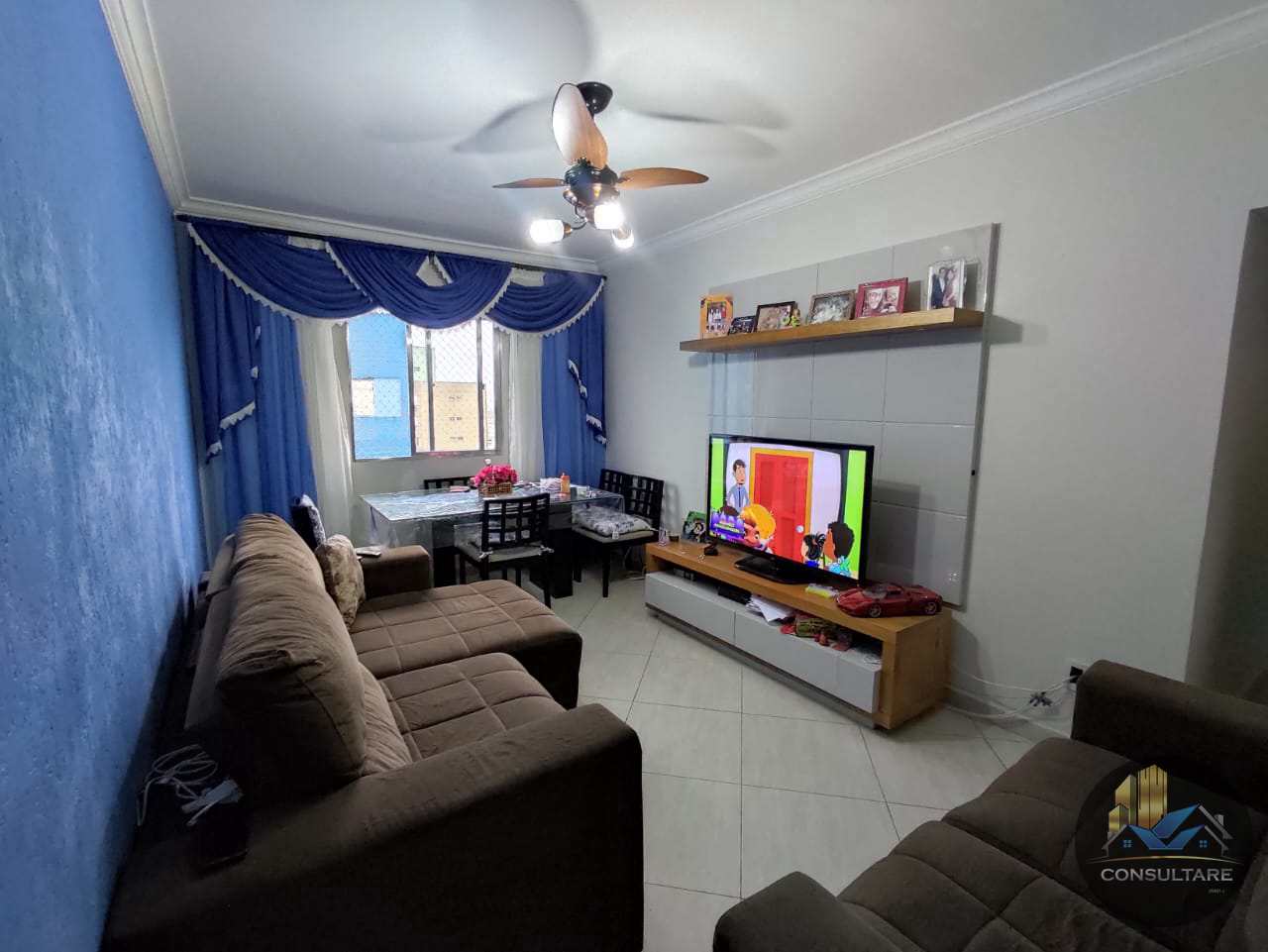 Apartamento com 3 dorms, Encruzilhada, Santos, Cod: 23587