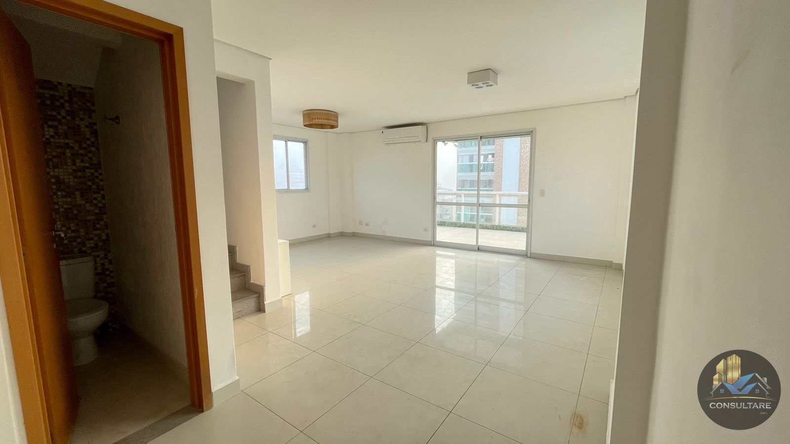 Apartamento Duplex, 3 dorm., Boqueirão, Santos, Cod: 23649 NBM