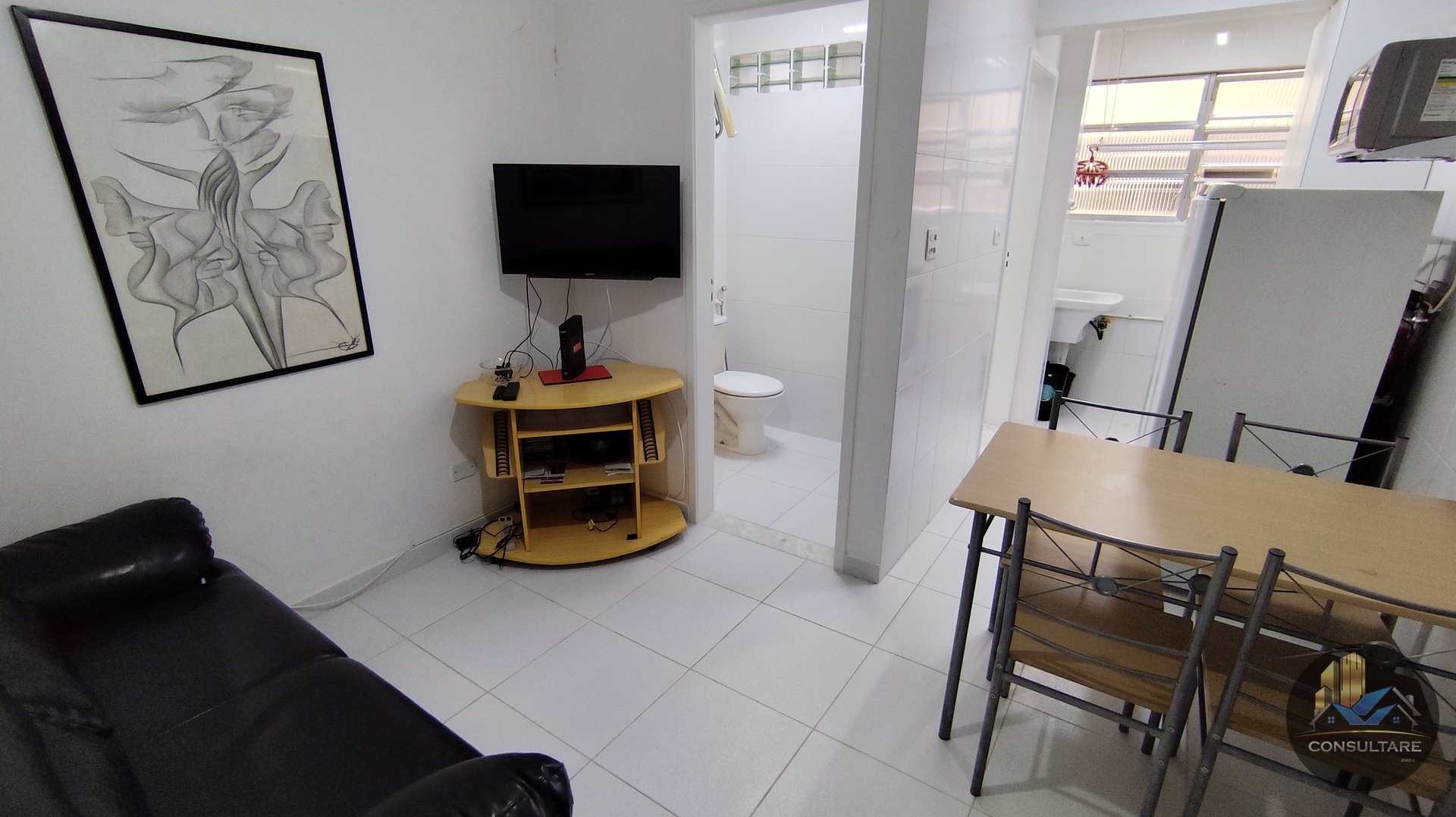 Apartamento com 1 dorm, Ponta da Praia, Santos - R$ 290 mil, Cod: 24947