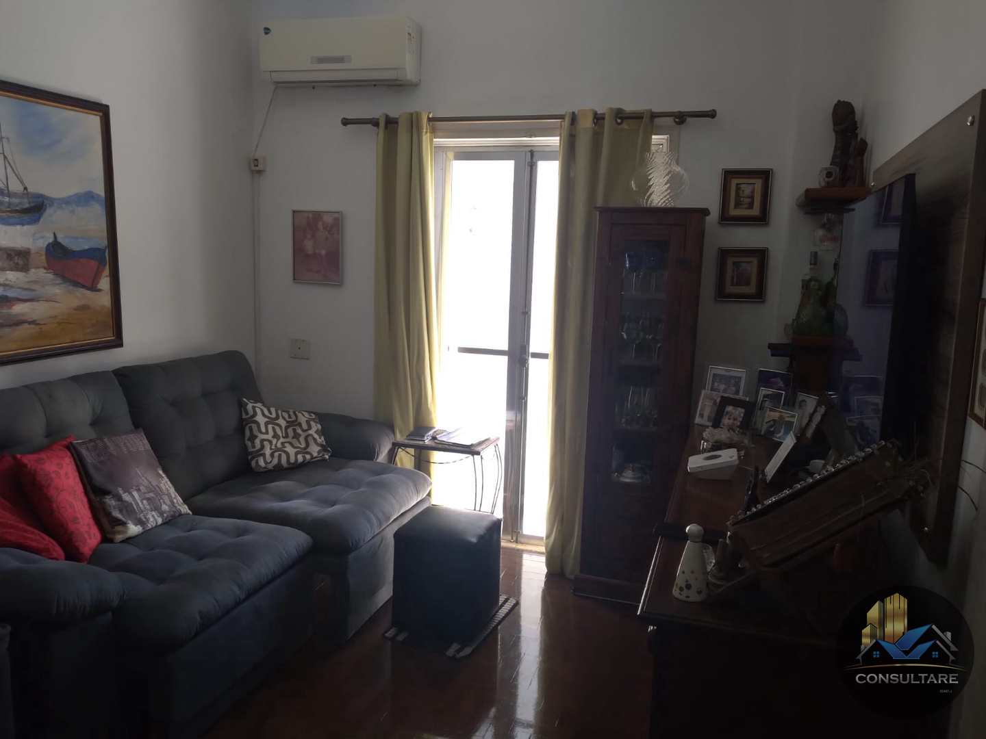 Apartamento com 1 dorm, José Menino, Santos - R$ 320 mil, Cod: 24949