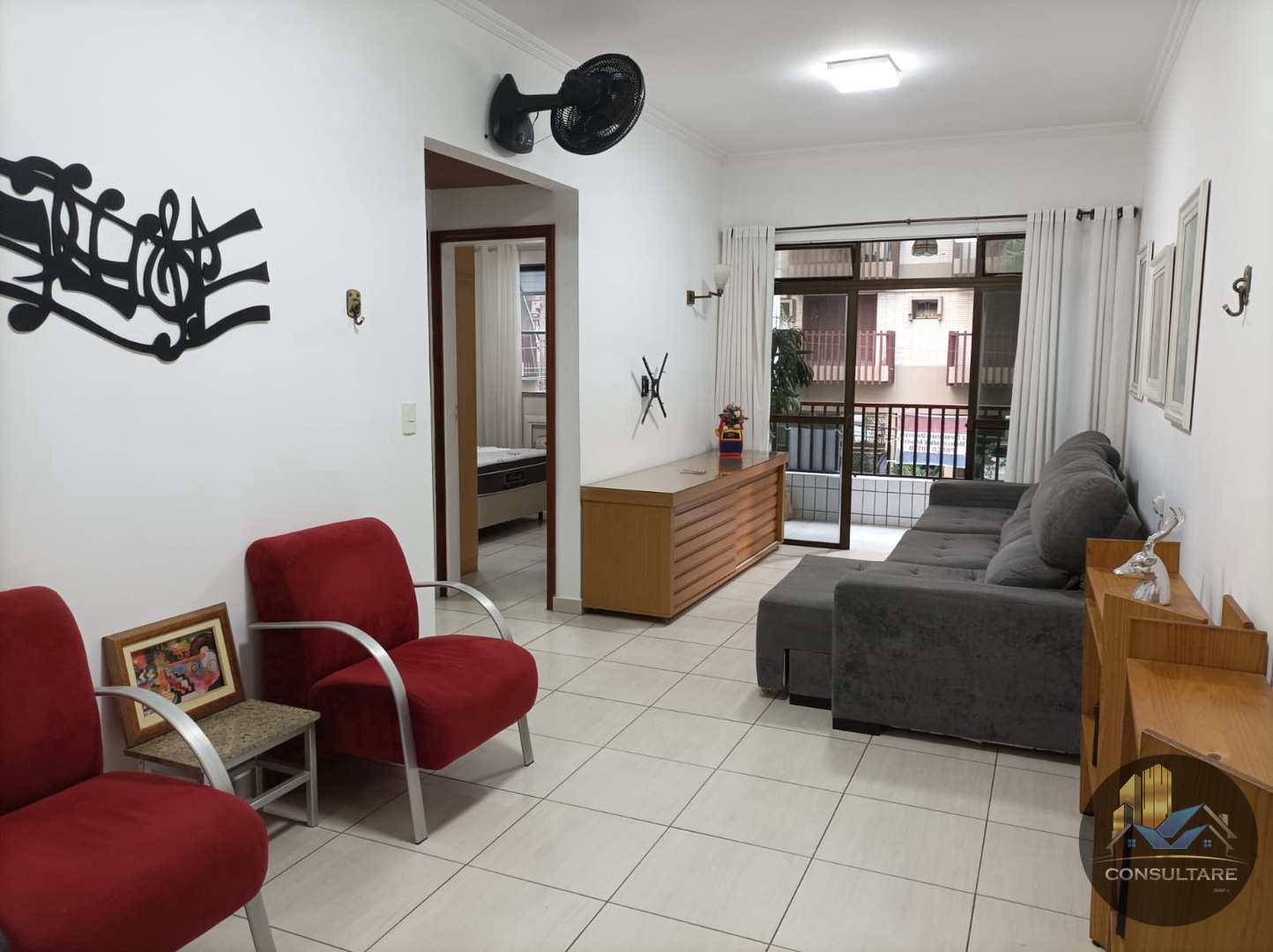 Apartamento com 2 dorms, Pompéia, Santos - R$ 655 mil, Cod: 25060