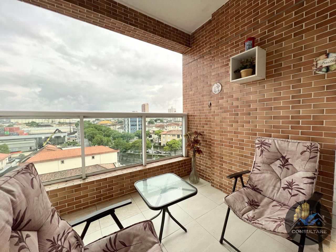 Apartamento com 1 dorm Macuco Santos - R$ 470 mil Cod25116 CPS