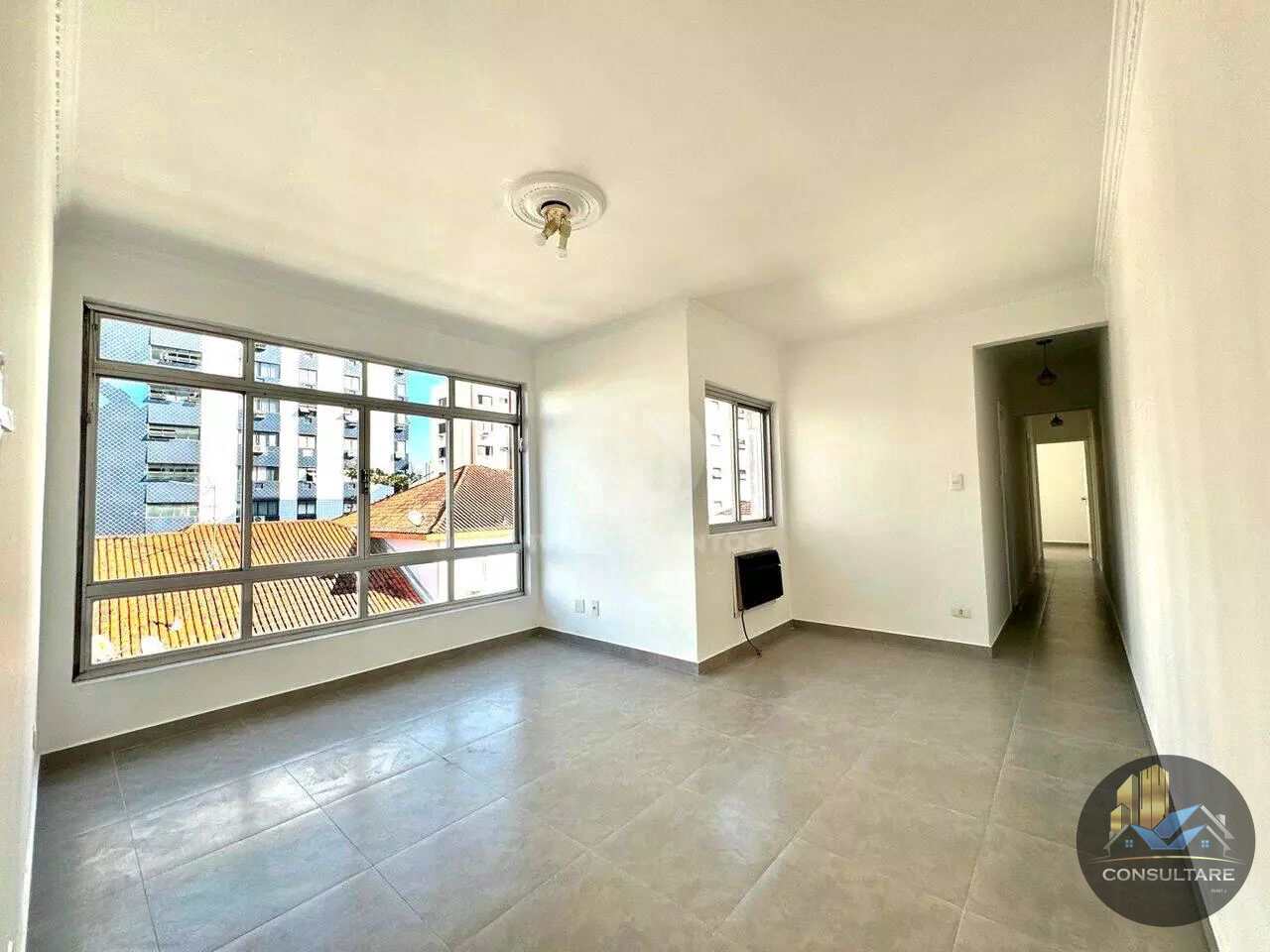 Aptocom 2 dorms, Marapé, Santos - R$ 488 mil, Cod: 25131RSN