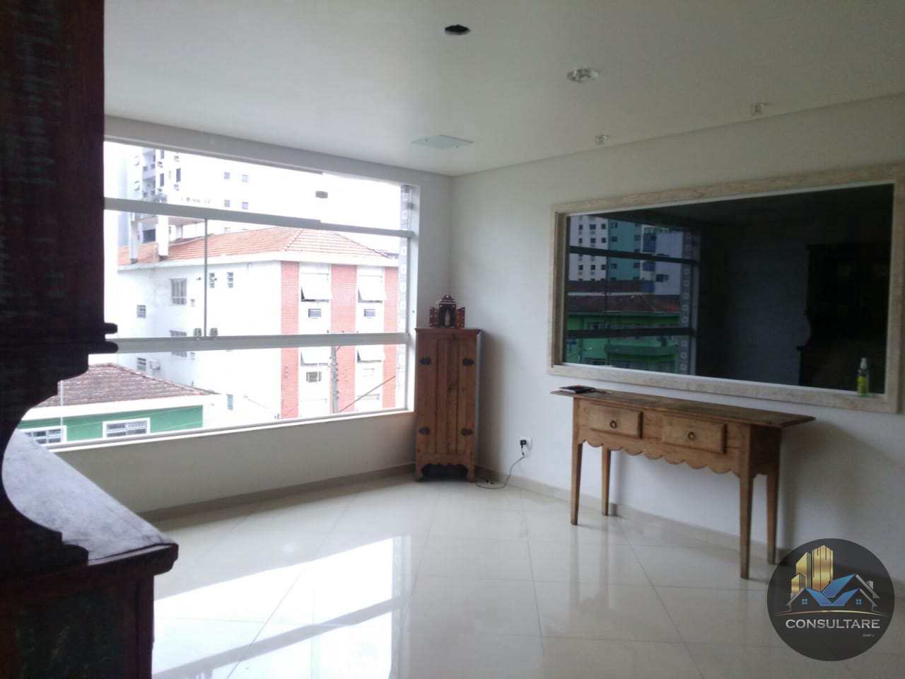 Apartamento 3 dorms, Embaré, Santos - R$ 597 mil, Cod: 25153MLA