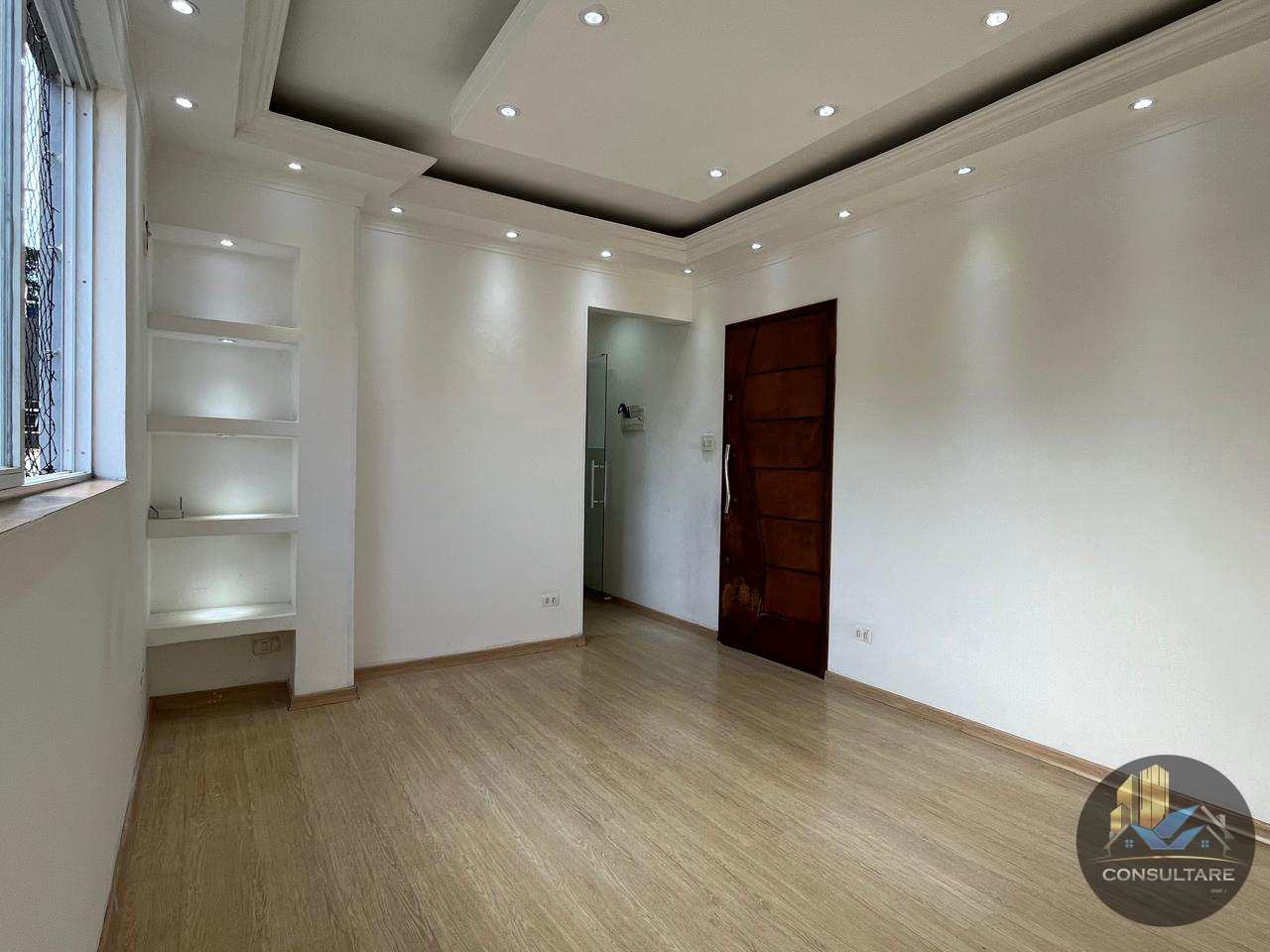 Apartamento com 1 dorm, Centro, São Vicente - R$ 212 mil, Cod: 25237