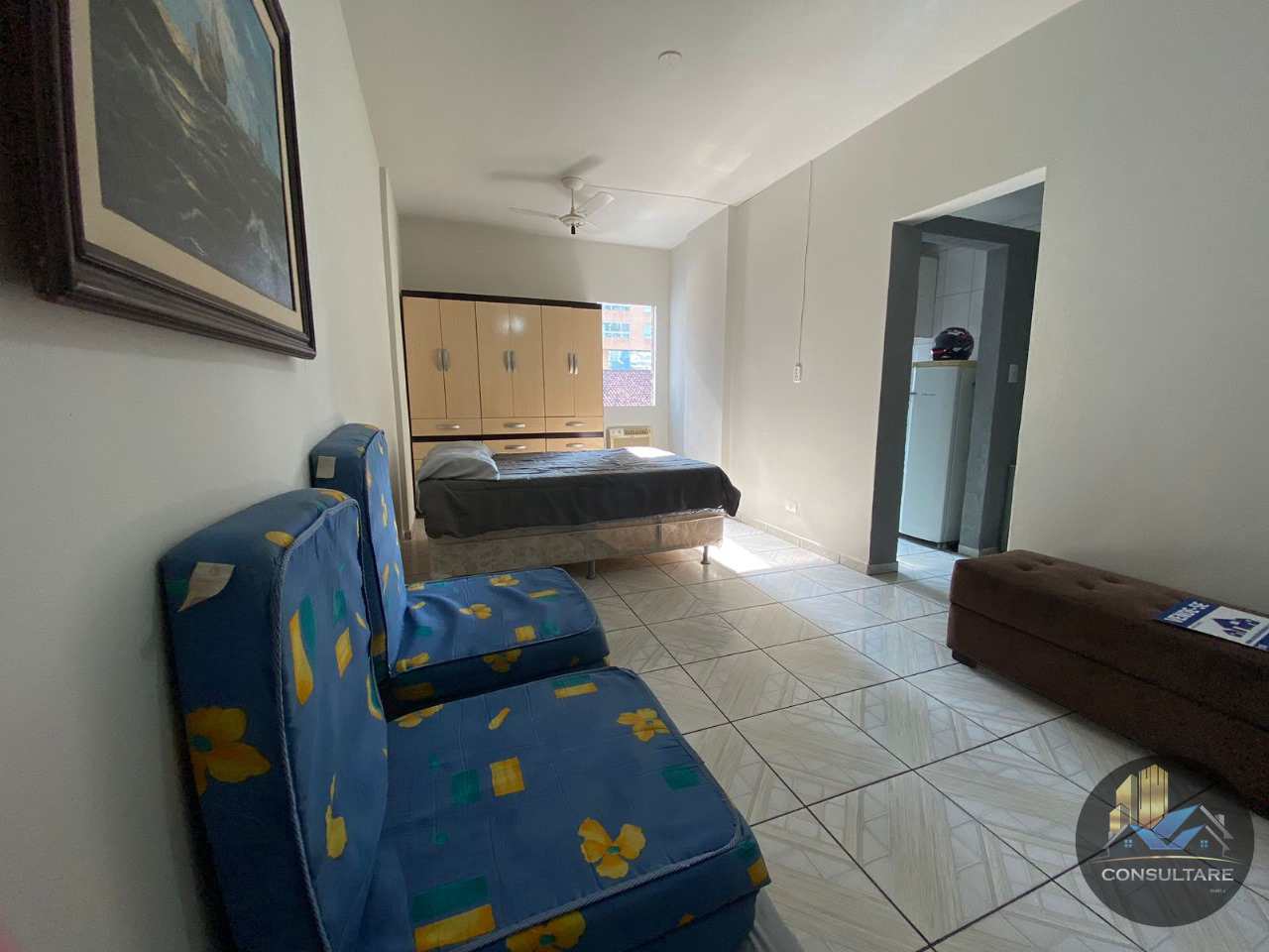 kitnet 1 dorm, Itararé, São Vicente - R$ 191 mil, Cod: 25299MLA