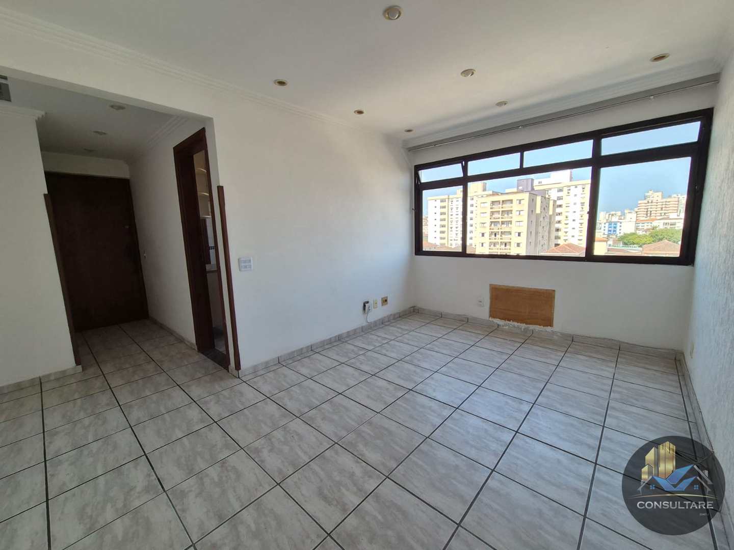 Apartamento com 1 dorm, Macuco, Santos - R$ 348 mil, Cod: 25375